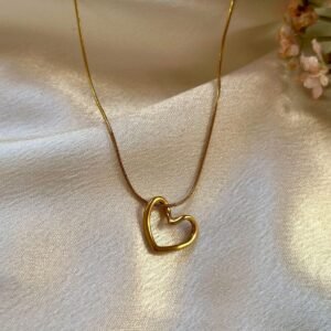 Twisted Heart Necklace